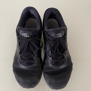 Mens black Nike running shoes